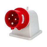 Plug-in 32A/400V 4-pole IP44 built-in