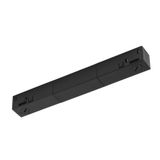 Longitudinal connector electric, 48V TRACK, black, DALI