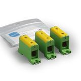 KE62.3T | Terminal block 3 x KE62.3 yellow/green