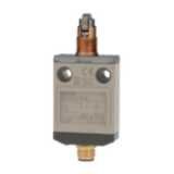Compact limit switch, connector type, 1 A 30 VDC, LED, Panel mount crossroller plunger D4CC4043B
