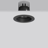 HELEDON maxi, 25 W, 2950 lm, 940, black, on/off Recessed downlights, D