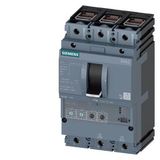 circuit breaker 3VA2 IEC Frame 100 breaking capacity class M Icu=55 kA @ 415 V 3-pole, line protection ETU350, LSI, In=63 A overload protection Ir=25 A...63 A short-circuit  3VA2063-5HN36-0CH0