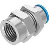 QSSF-1/8-8-B Bulkhead push-in fitting