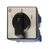 Change over Switch, front mount, 4 hole mounting 20A, 1-pole