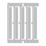 Tag for Cabur terminals 8x5mm, PC+ABS, white color, for CaburJet