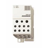 Main branch terminal,1-pole,400A,(1x185,2x35,5x16+4x10)mmý