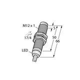 Inductive Sensor With Increased Temperature Range   NI4-M12-AP6X/S120