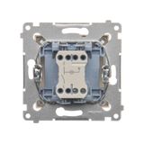 Double frame, Silver matt, metalic