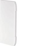 Endcap overlapping for wall trunking BRN 70x130mm of PVC in pure white