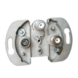 SAT-SAT-RTV double aerial socket, atten.: 1dB
