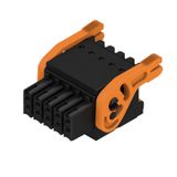PCB plug-in connector, female plug, 3.50 mm, Number of poles: 10, 180°, PUSH IN with actuator, Clamping range, max. : 1.5 mm², Box