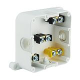 VP-64 Installation boxwkręty) n/t 88x88x40mm IP44  VP 064-51