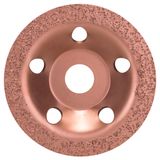 Tungsten carbide grinding head 115 x 22.23 mm; fine, flat