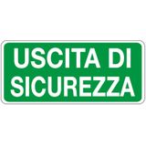 Safety sign - Al - Dimensions: 350x165mm