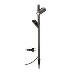 HELIA SLIM Pole double LED Outdoor Floor Lamp IP65 2200K black