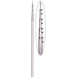 Telescopic air-termination rod Al D 50/40/30/20/10 mm, extendable L 1.