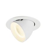 NUMINOS© GIMBLE L, recessed CL 4000K, 55ø, IP20, round, wh
