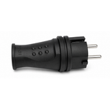 Rewirable rubber plug 16A 250V Max: 3500W