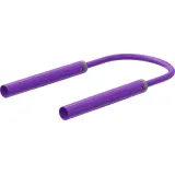 Safety measuring lead with (4 mm lamella plug, straight) to (4 mm lamella plug, straight), 1 m, purple, PVC, 2.5 mm², CAT II, 66.1055-10026