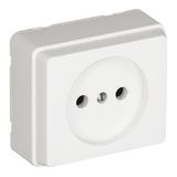 SINGLE PHASE SOCKET WHITE