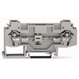 2-conductor disconnect/test terminal block for DIN-rail 35 x 15 and 35
