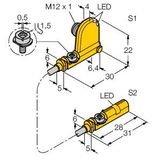 Magnetic Field Sensor For Pneumatic Cylinders   BIM-UNT-0.1-UNT-2AP6X3-H1141