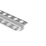 Aluminum profile for plasterboard AU 55x15mm without diffuser 2m