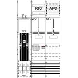 WF39KK51UT Complete panel according to FNN In 250 A with three-point fastening