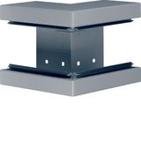 External corner of base profile for BRS 83x130mm lid 80mm of steel gal