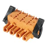 PCB plug-in connector, female plug, 7.62 mm, Number of poles: 3, 180°, PUSH IN with actuator, Clamping range, max. : 2.5 mm², Box