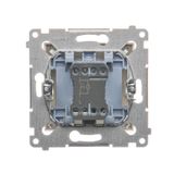 Single button for switches and push buttons, green
