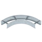 90° bend for cable ladder 110x200 Steel Hot-dip galvanised zinc