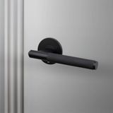 DOOR HANDLE / FIXED / SINGLE-SIDED / LINEAR / WELDERS BLACK