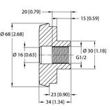 Accessories Dairy Screw Connection Process Adapters   NCLS-DF50