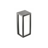 Facade luminaire VASTI, E27, max. 12 W, IP54, black