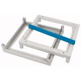 XLB1204 Base frame for WxD= 1200 x 400mm, grey