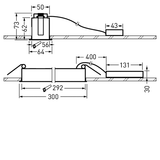 Recessed luminaires Finea C Reflector White rectangular ETDD 10W 570lm Wall-Wash (WW) IK03 3 SDCM