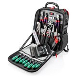 KNIPEX 00 21 50 M Modular X18 Mechanics Tool Backpack 56 pieces 530 mm