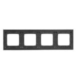 IP44 single socket outlet without frame seal - same color flap&cframe, 16A, white