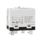 POWER RELAY 25A 2NO 24VDC LED SOCKET