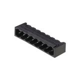 PCB plug-in connector, male header, closed side, THT/THR solder connection, 5.00 mm, Number of poles: 12, 90°, Solder pin length (l): 3.2 mm, tinned, black, Box