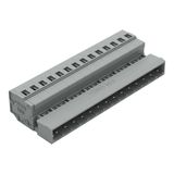 1-conductor male connector CAGE CLAMP® 2.5 mm² gray