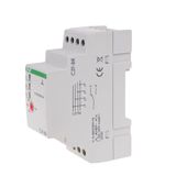 phase loss and asymmetry sensor with adjustable asymmetry threshold, DIN rail mounting