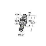 Inductive Sensor With Increased Switching Distance   BI3-M08K-VN6X-V1141
