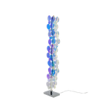 Pulse LED floor lamp chrome