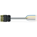 pre-assembled connecting cable Eca Plug/open-ended black