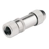 Field attachable connector, M8