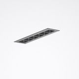 Recessed luminaires Finea C Lens Black rectangular ETDD 7W 611lm Wide reduced glare UGR16 (W16) IK03 3 SDCM