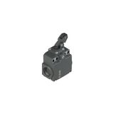 Position switch with one-way roller with external parts in stainless steel