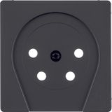 Centre plate for PTT soc. out. "Netherl+s", Q.1/Q.3, ant. velvety, lac